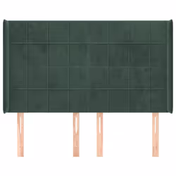 VidaXL 3119631 tête de lit et pied de lit Vert foncé