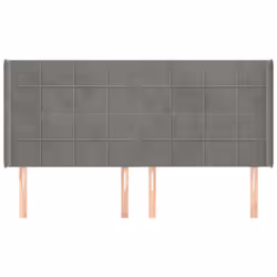 VidaXL 3119634 tête de lit et pied de lit Gris clair