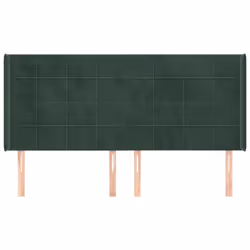 VidaXL 3119637 tête de lit et pied de lit Vert foncé