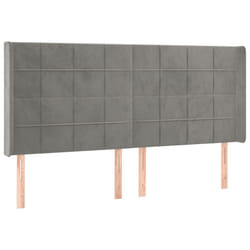 VidaXL 3119640 tête de lit et pied de lit Gris clair