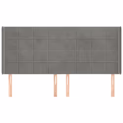 VidaXL 3119646 tête de lit et pied de lit Gris clair