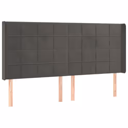 VidaXL 3119647, Gris foncé, Polyester, Bois, 2030 mm, 118 cm, 128 cm, 160 mm