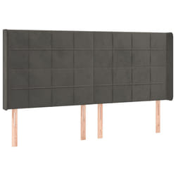 VidaXL 3119647 tête de lit et pied de lit Gris foncé