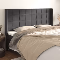 VidaXL 3119647 tête de lit et pied de lit Gris foncé