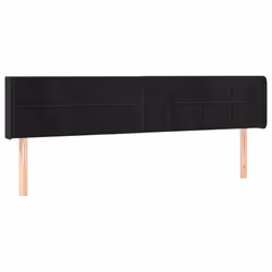 VidaXL 3119648, Noir, Polyester, Bois, 2030 mm, 118 cm, 128 cm, 160 mm