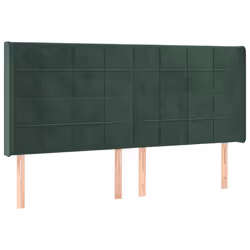 VidaXL 3119649, Vert foncé, Polyester, Bois, 2030 mm, 118 cm, 128 cm, 160 mm
