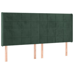 VidaXL 3119649 tête de lit et pied de lit Vert foncé