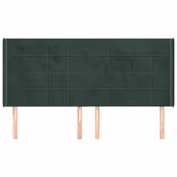 VidaXL 3119649 tête de lit et pied de lit Vert foncé