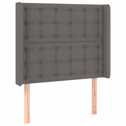 VidaXL 3119668, Gris, Coton, Polyester, Polyvinyl chloride (PVC), 1030 mm, 118 cm, 128 cm, 160 mm