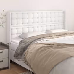 Cette tête de lit avec oreilles classique au design élégant donne à votre cadre de lit un aspect complet et convient à toute  ...