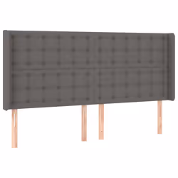 VidaXL 3119686, Gris, Coton, Polyester, Polyvinyl chloride (PVC), 1830 mm, 118 cm, 128 cm, 160 mm