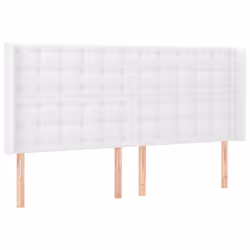 VidaXL 3119689, Blanc, Coton, Polyester, Polyvinyl chloride (PVC), 2030 mm, 118 cm, 128 cm, 160 mm