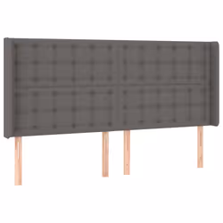 VidaXL 3119692, Gris, Coton, Polyester, Polyvinyl chloride (PVC), 2030 mm, 118 cm, 128 cm, 160 mm