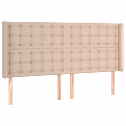 VidaXL 3119693, Cappucino, Coton, Polyester, Polyvinyl chloride (PVC), 2030 mm, 118 cm, 128 cm, 160 mm