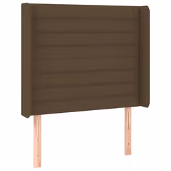 VidaXL 3119697, Marron foncé, Polyester, Bois, 830 mm, 118 cm, 128 cm, 160 mm