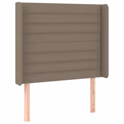 VidaXL 3119698, Taupe, Polyester, Bois, 830 mm, 118 cm, 128 cm, 160 mm
