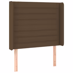 VidaXL 3119705, Marron foncé, Polyester, Bois, 930 mm, 118 cm, 128 cm, 160 mm