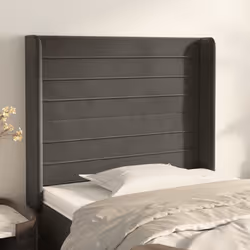 VidaXL 3119751 tête de lit et pied de lit Gris foncé