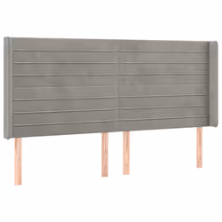 VidaXL 3119786, Gris clair, Polyester, Bois, 2030 mm, 118 cm, 128 cm, 160 mm