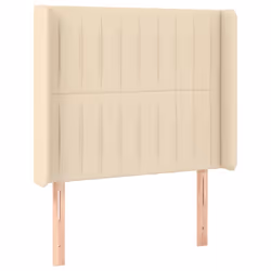 VidaXL 3119813, Crème, Polyester, Bois, 1030 mm, 118 cm, 128 cm, 160 mm