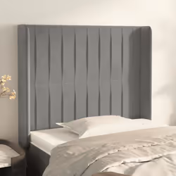 VidaXL 3119848 tête de lit et pied de lit Gris clair
