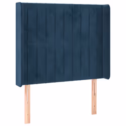 VidaXL 3119858, Bleu foncé, Polyester, Bois, 930 mm, 118 cm, 128 cm, 160 mm