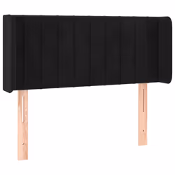 VidaXL 3119868, Noir, Polyester, Bois, 1470 mm, 118 cm, 128 cm, 160 mm