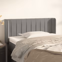 VidaXL 3119878 tête de lit et pied de lit Gris clair