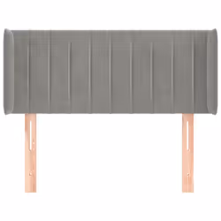 VidaXL 3119878 tête de lit et pied de lit Gris clair
