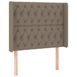 VidaXL 3119902 tête de lit et pied de lit Taupe