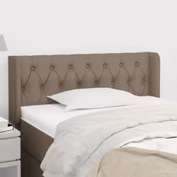 VidaXL 3119910 tête de lit et pied de lit Taupe