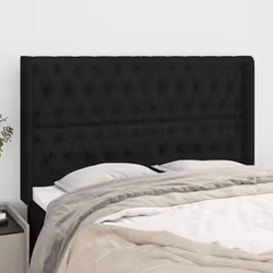 VidaXL 3119924 tête de lit et pied de lit Noir