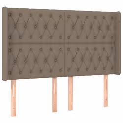 VidaXL 3119926, Taupe, Polyester, Bois, 1630 mm, 118 cm, 128 cm, 160 mm