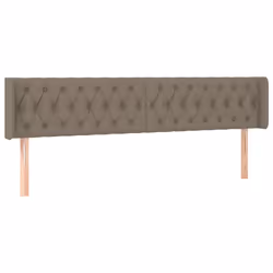VidaXL 3119942, Taupe, Polyester, Bois, 2030 mm, 118 cm, 128 cm, 160 mm