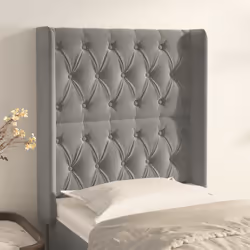 VidaXL 3119946 tête de lit et pied de lit Gris clair