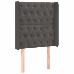 VidaXL 3119947, Gris foncé, Polyester, Bois, 830 mm, 118 cm, 128 cm, 160 mm