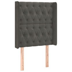 VidaXL 3119953 tête de lit et pied de lit Gris foncé