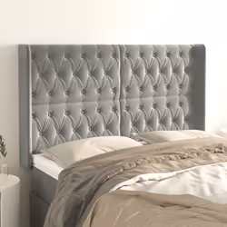 VidaXL 3119964 tête de lit et pied de lit Gris clair