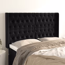 VidaXL 3119966 tête de lit et pied de lit Noir