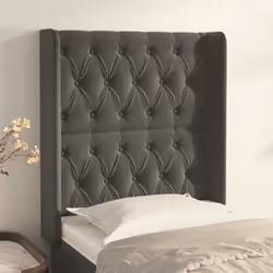 VidaXL 3119971 tête de lit et pied de lit Gris foncé