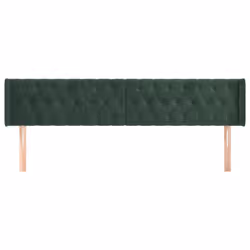 VidaXL 3119973 tête de lit et pied de lit Vert foncé