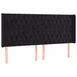 VidaXL 3119984, Noir, Polyester, Bois, 2030 mm, 118 cm, 128 cm, 160 mm