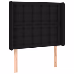 VidaXL 3119998, Noir, Polyester, Bois, 930 mm, 118 cm, 128 cm, 160 mm