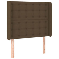 VidaXL 3119999 tête de lit et pied de lit Marron foncé