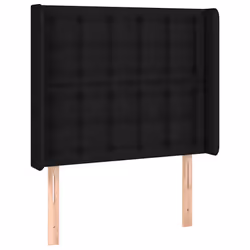 VidaXL 3120014, Noir, Polyester, Bois, 1470 mm, 118 cm, 128 cm, 160 mm