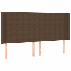 VidaXL 3120039, Marron foncé, Polyester, Bois, 2030 mm, 118 cm, 128 cm, 160 mm