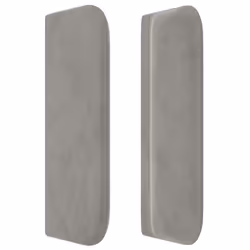 VidaXL 3120044 tête de lit et pied de lit Gris clair - Vue supplémentaire 4