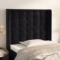 VidaXL 3120046 tête de lit et pied de lit Noir