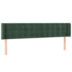 VidaXL 3120053 tête de lit et pied de lit Vert foncé