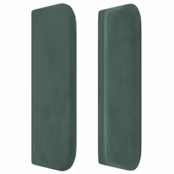 VidaXL 3120053 tête de lit et pied de lit Vert foncé - Vue supplémentaire 4